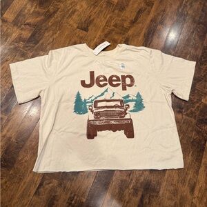 Jeep Cropped T-Shirt